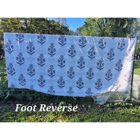 Pottery Barn Organic Cotton CA King Duvet Cover + 2 King Shams Annelyse Gray - Picture 2 of 12